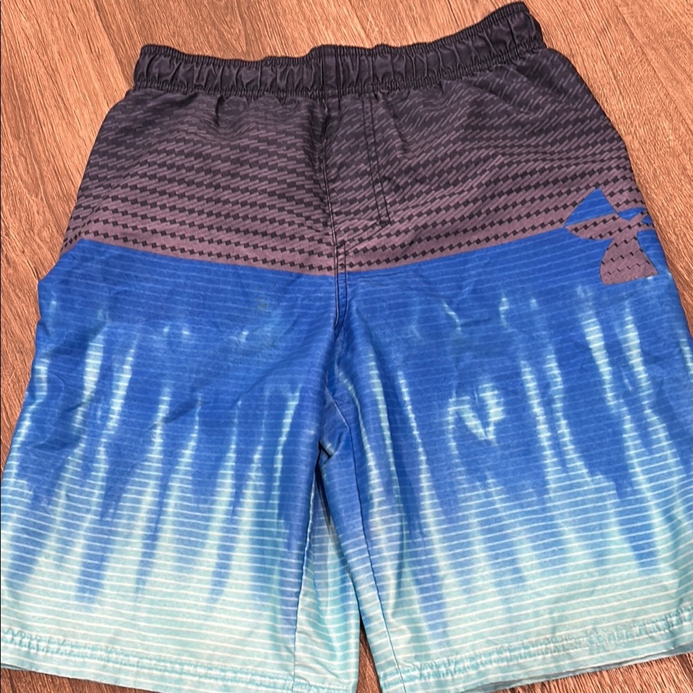 Under Armour Bathing Suit Swim Trunks Youth Large